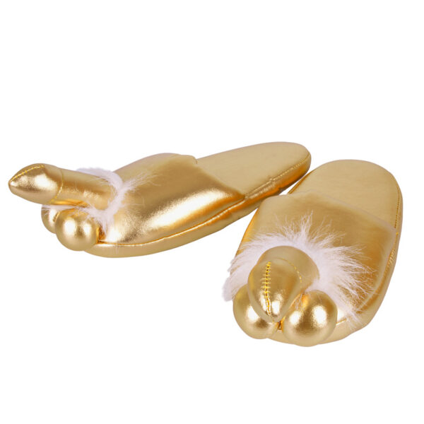 Golden Penis Slippers - Image 3