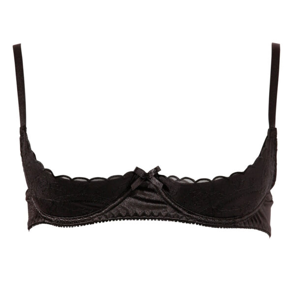 Cottelli Half Cup Bra Black - Image 3