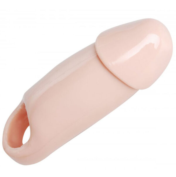 Really Ample Wide Penis Enhancer Sheath Flesh