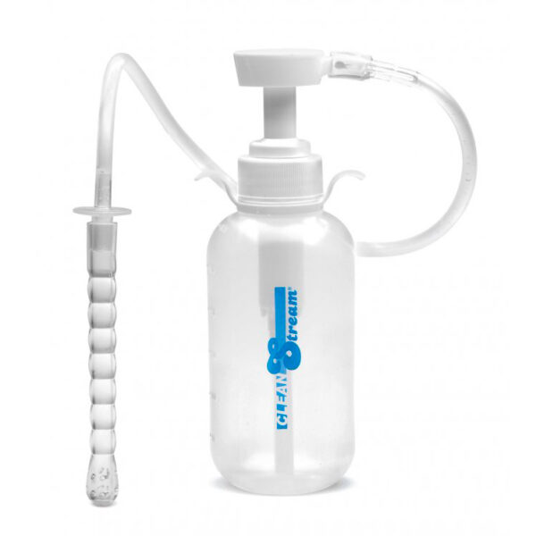 Pump Action Enema Bottle With Nozzle