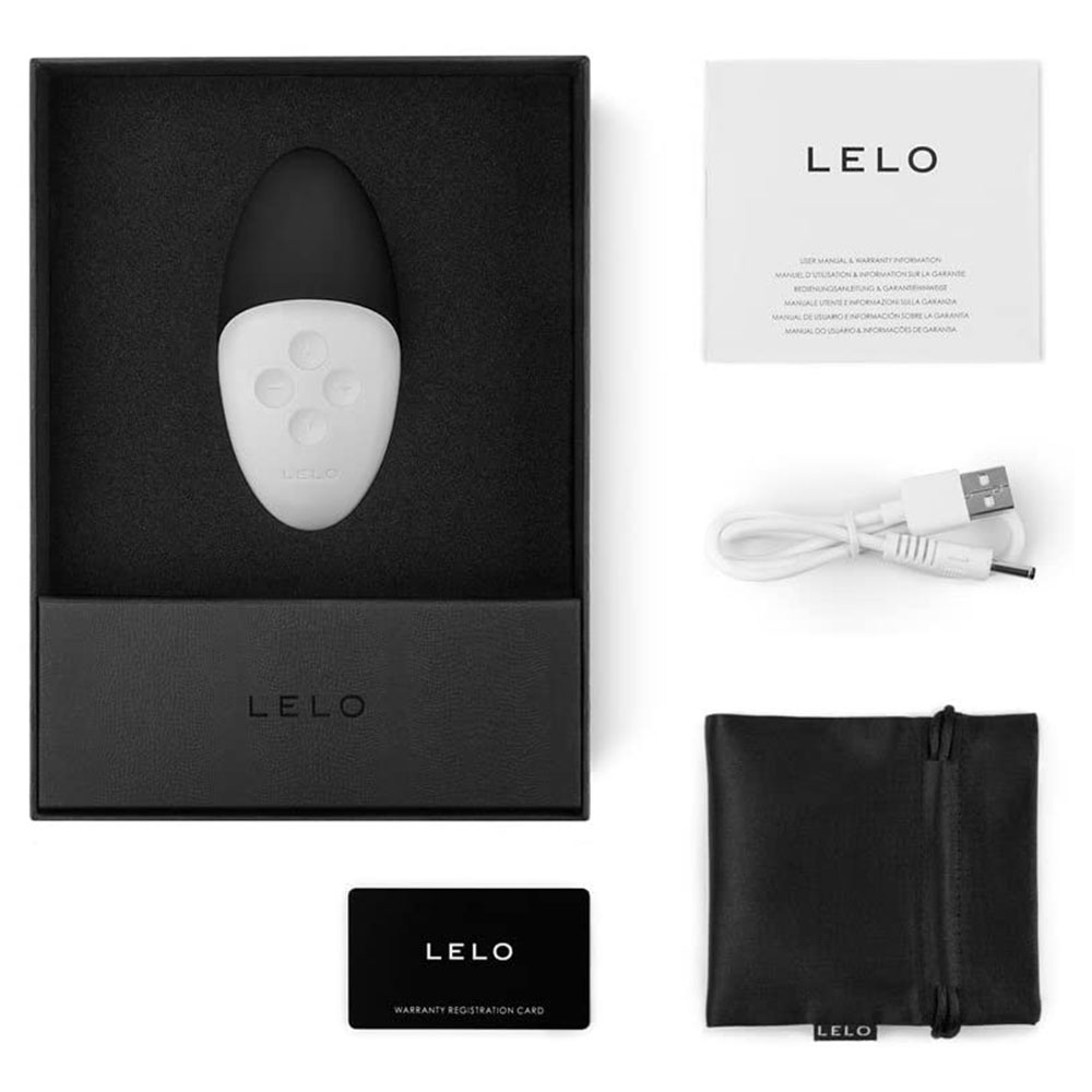 Lelo SIRI Version 2 Black Luxury Rechargeable Massager