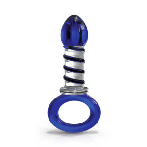 Icicles No.81 Blue Glass Juicer Dildo