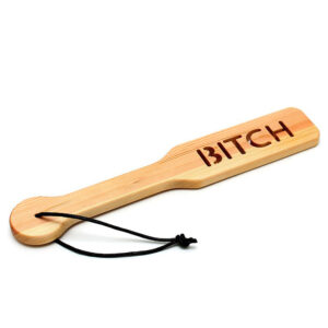 Wooden Bitch Paddle